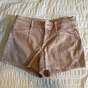Light pink denim shorts (size 0/25)